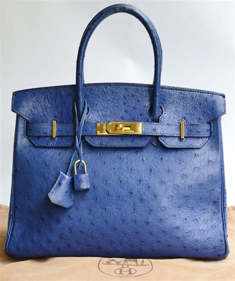 ostrich birkin 35cm.